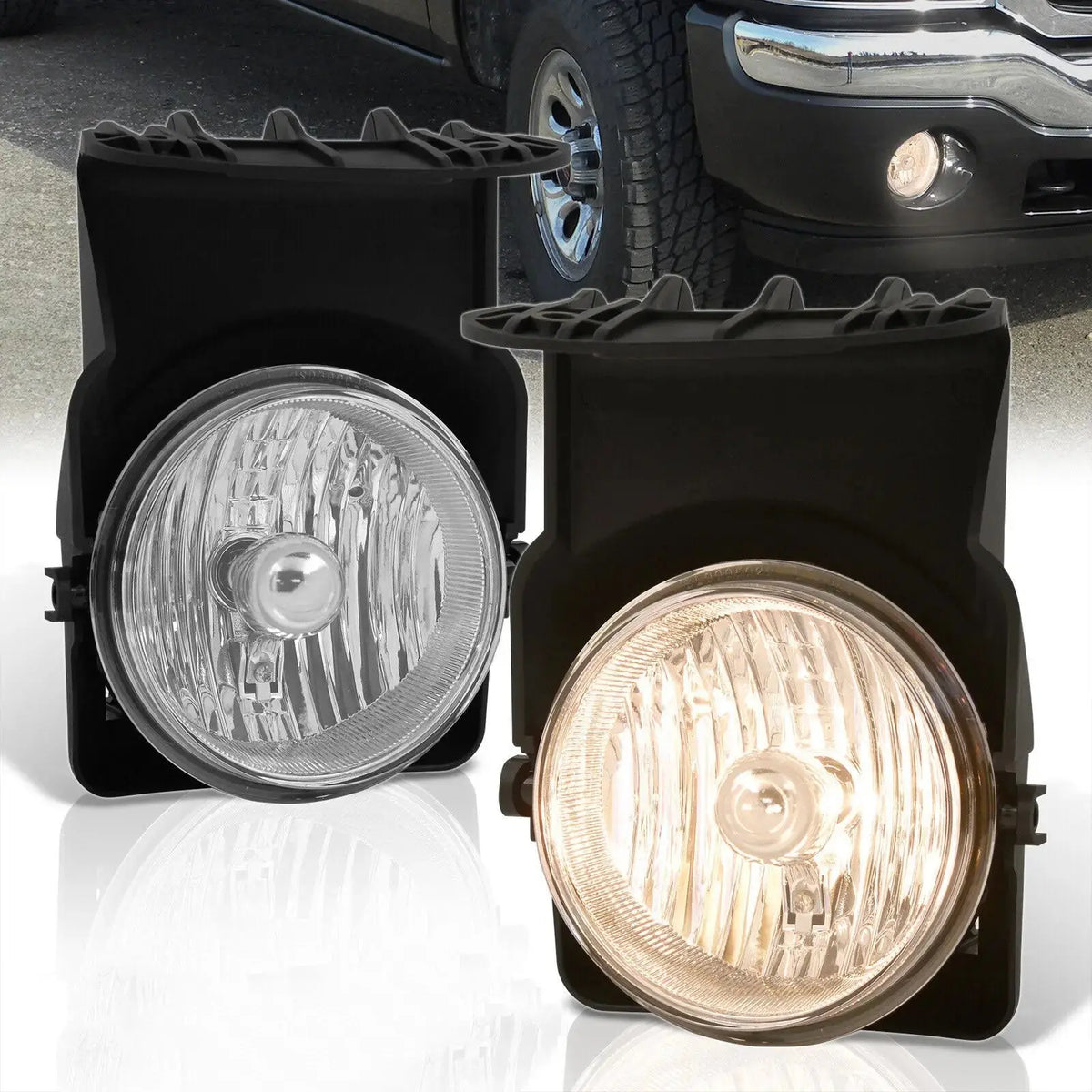 Sell 99-02 GMC SIERRA 00-06 YUKON SMOKE FOG LIGHTS LAMPS PAIR In Los - Foto 8