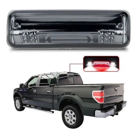 Chrome Smoke Rear LED Bar Third [3rd] Brake Light Cargo for 04-08 Ford F-150 ECCPP