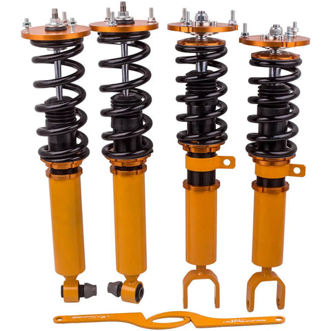 Coilover Kits Compatible for BMW 5 (F10) Sedan(01/2009-10/2016) Adj. Height Shock Absorbers MAXPEEDINGRODS