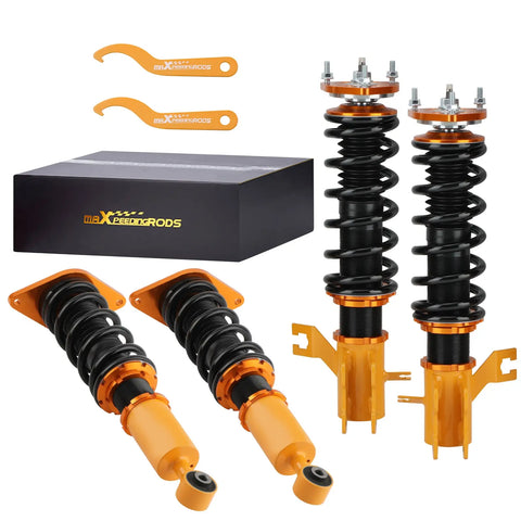 Coilovers 24-way Damping Strut Coil Spring compatible for Nissan Sentra 00-06 Shock MAXPEEDINGRODS