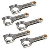 Compatible for Audi RS2 2.2L Turbo 5cyl 4340 Forged Steel H-Beam Conrods Connecting Rods MAXPEEDINGRODS