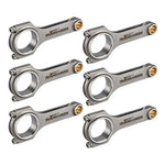 Compatible for BMW E34 M5 S38B38 S38 3.8L Conrods Con Rod 142.5mm H Beam Connecting Rods MaxpeedingRods
