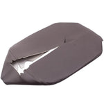Compatible for Chevy Silverado Tahoe compatible for GMC Yukon Gray Console Lid Armrest Leather Cover MAXPEEDINGRODS