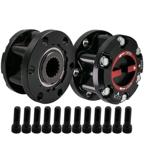Compatible for Isuzu Trooper 1987 - 1993 RODEO 1987 - 2002 Manual Locking Hubs MAXPEEDINGRODS