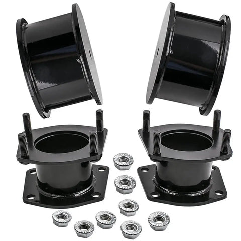 Compatible for Jeep Commander Cherokee WK 3 inch Front Rear Lift Level Kit Strut Spacers MAXPEEDINGRODS