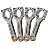 Compatible for Ford Duratec 2.0 / Compatible for Mazda MZR 2.0 4340 Forged Steel H-Beam Connecting Rods MAXPEEDINGRODS