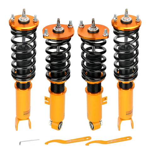 Compatible for Nissan 300ZX 90-96 z32 coilovers Shock Absorber Strut Damper Coilovers Suspension Kits MAXPEEDINGRODS