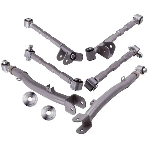 Compatible for Subaru Impreza 2002 - 2007 6 Pieces Rear Lateral Link + Trailing Arm MAXPEEDINGRODS