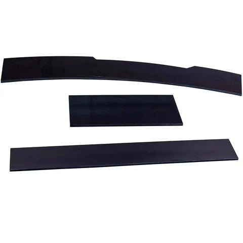 Compatible for Toyota 4 Runner 1996 2001 2002 Frame Rust Repair 3 Sides Panel Kit Set Black MAXPEEDINGRODS