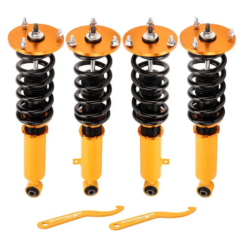 Compatible for Toyota Supra JZA70 MA70 GA70 86-92 Shock Absorbers Height Adjustable Coilovers MAXPEEDINGRODS