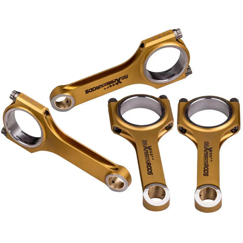 Compatible for VW Jetta mk4 mk3 1.4 TSI H Beam 4340 EN24 Racing Connecting Rods Conrods MAXPEEDINGRODS