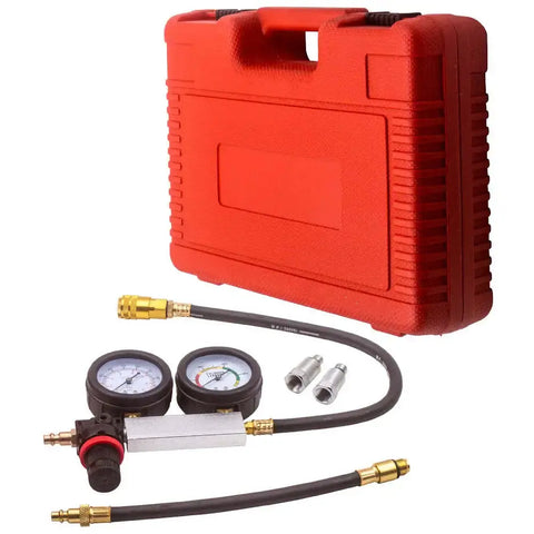 Cylinder Leak Tester Detector Petrol Engine Compression Leakdown Tool Kit MAXPEEDINGRODS UK