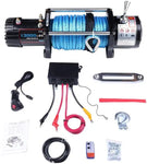 ECCPP 12V 13000LBS Electric Winch Synthetic Rope Truck OFFROAD Trailer 4WD ECCPP