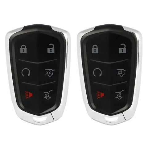 2x For 15-20 Cadillac Escalade/ESV Smart Remote Keyless Key Fob 315Mhz HYQ2AB ECCPP