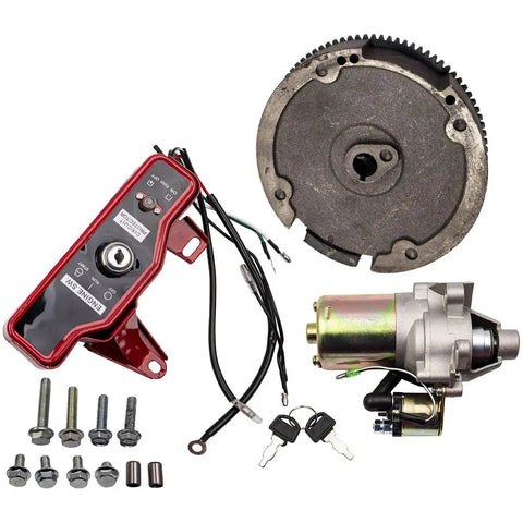 Electric Starter Motor Start Kits compatible for HONDA GX160 5.5HP GX200 6.5HP 4-stroke MAXPEEDINGRODS