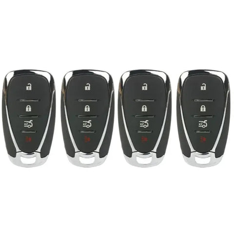 4x Fits 2016-2017 Chevy Camaro Malibu Smart Keyless Entry Remote w/Emergency Key ECCPP