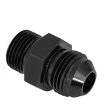 8An An8 8-An Id M18*1.5 Oil/Fuel Line Hose End Male/Female Fitting Adaptor Black DNA MOTORING