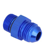 8An An8 8-An Id M18*1.5 Oil/Fuel Line Hose End Male/Female Fitting Adaptor Blue DNA MOTORING