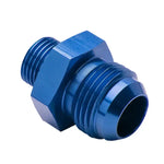 An10 10-An 5/8-18 Unf Oil/Fuel Line Hose End Male/Female Fitting Adaptor Blue DNA MOTORING