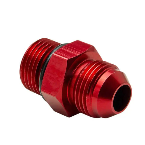 8An An8 8-An 3/4-16 Unf Oil/Fuel Line Hose End Male/Female Fitting Adaptor Red DNA MOTORING
