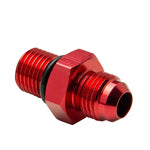 6An An6 6-An Id M14*1.5 Oil/Fuel Line Hose End Male/Female Fitting Adaptor Red DNA MOTORING