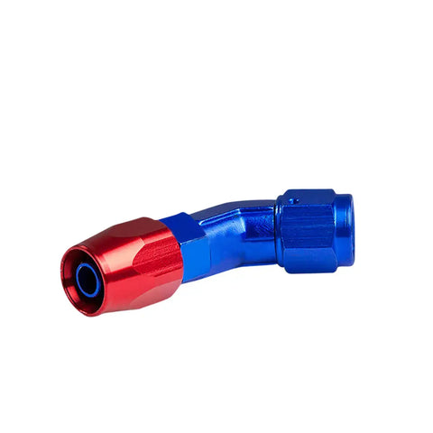 4An An4 4-An Thread 45 Swivel Oil/Fuel/Gas Line Hose End Male/Female Fitting DNA MOTORING