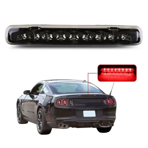 For 05-09 Ford Mustang Replacement Smoke Lens LED 3rd Brake Light Rear Tail Lamp ECCPP