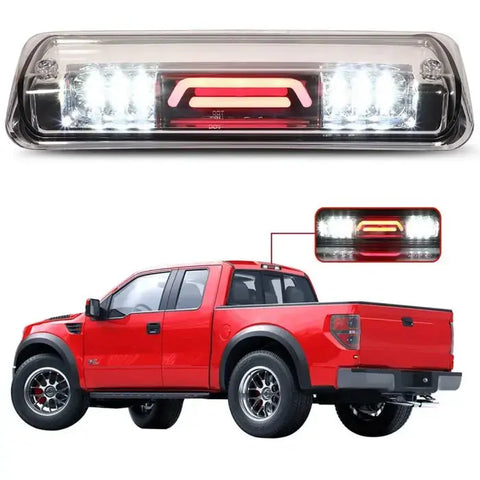 For 2006-2008 Lincoln Mark LT Third Brake Light Rear Cargo Tail Lamp Clear Lens ECCPP