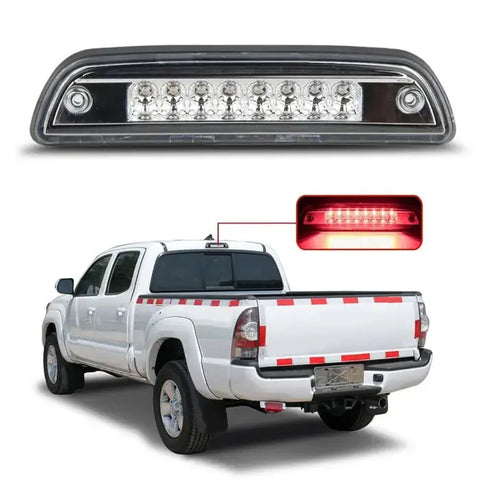 For 95-17 Tacoma Clear Lens Led Third 3Rd Tail Brake Light Rear Reserve Lamp ECCPP