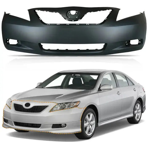 Front Bumper Cover Fascia for 2007-2009 Toyota Camry Hybrid TO1000329 ECCPP
