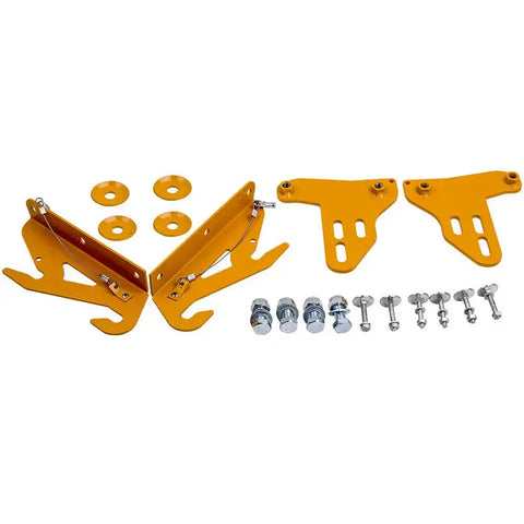 Front Bumper Wind Splitter Support Bracket 92-00 for civic integra with Bolts