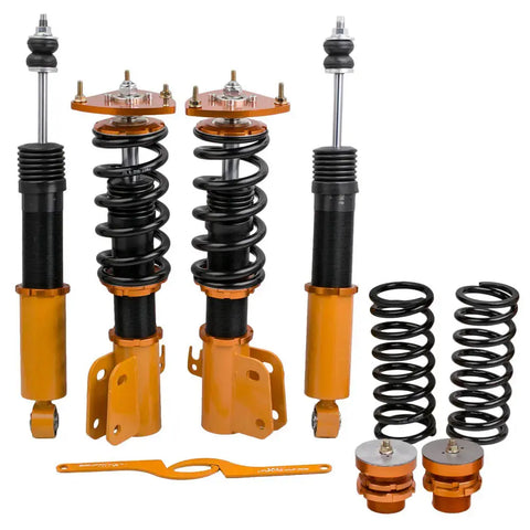 Front Complete Coil Spring Struts Rear Shocks compatible for Scion xB 2004-2006 Coilovers MAXPEEDINGRODS