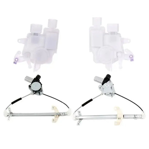 Front Driver & Passenger Door Lock Actuator & Window Regulator Fits Honda Accord ECCPP
