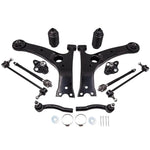 Front Lower Ball Joint Control Arm Tie Rod Sway Link compatible for Toyota Corolla 2003 MAXPEEDINGRODS
