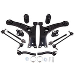 Front Lower Ball Joint Control Arm Tie Rod Sway Link compatible for Toyota Corolla 2003 MAXPEEDINGRODS