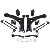 Front Lower Ball Joint Control Arm Tie Rod Sway Link compatible for Toyota Corolla 2003 MAXPEEDINGRODS