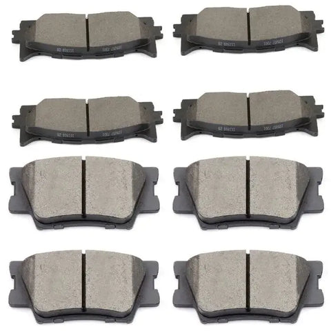 Front Rear Ceramic Brake Pads For Lexus ES300h Lexus ES350 Toyota Camry Avalon ECCPP