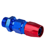 Reusable T3-12An An12 12-An Straight Swivel Oil/Fuel Line Hose End Male Fitting DNA MOTORING