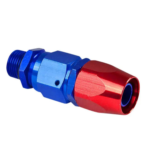 Reusable T1-10An An10 10-An Straight Swivel Oil/Fuel Line Hose End Male Fitting DNA MOTORING