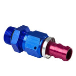 Reusable T4-12An An12 12-An Straight Pushon Oil/Fuel Line Hose End Male Fitting DNA MOTORING