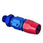 Reusable T1 -8An An8 8-An Straight Swivel Oil/Fuel Line Hose End Male Fitting DNA MOTORING