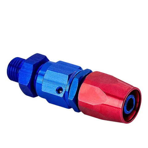 Reusable T3 -4An An4 4-An Straight Swivel Oil/Fuel Line Hose End Male Fitting DNA MOTORING
