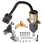 Fuel Shut Off Solenoid compatible for Dodge Ram 2500 3500 1994-1998 5.9L compatible for Cummins 3931570 MAXPEEDINGRODS