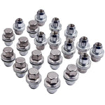 Full Stainless Steel Alloy Wheel Nut Set compatible for Land rover Range compatible for rover 2005-2014 MAXPEEDINGRODS
