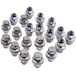 Full Stainless Steel Alloy Wheel Nut Set compatible for Land rover Range compatible for rover 2005-2014 MAXPEEDINGRODS