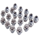 Full Stainless Steel Alloy Wheel Nut Set compatible for Land rover Range compatible for rover 2005-2014 MAXPEEDINGRODS