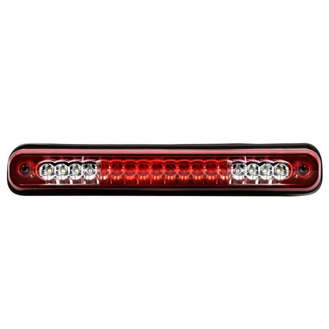 1988-1999 Chevy/GMC C1500 K1500 12.44 " LED 3rd Brake Light Red Lens Chrome Housing ECCPP