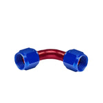 -4An An4 4-An Thread 90? Swivel Oil/Fuel/Gas Line Hose End 2-Side Female Fitting DNA MOTORING