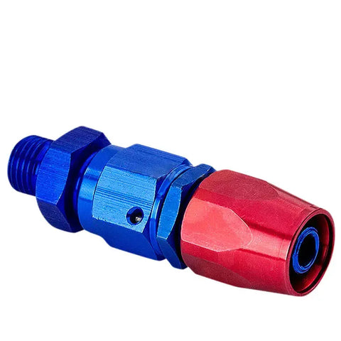 -8An An8 8-An T2 Straight Wide Swivel Oil/Fuel/Water/Gas Line Hose End Fitting DNA MOTORING
