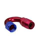 -10An An10 180 U Thread Swivel Oil/Fuel/Gas Line Hose End Male Fitting Adaptor DNA MOTORING